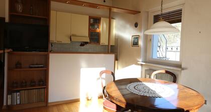 Central, spacious and comfortable, easy to reach by car or train.