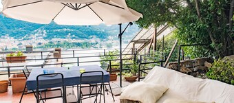 Maison Peltrera - flying over Como