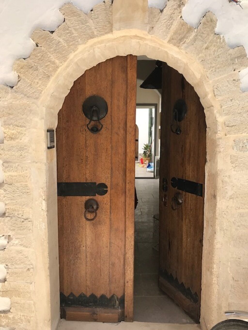 Entree principale de la maison 