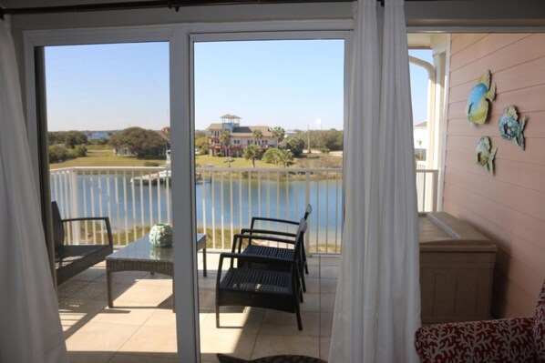 Villa, 2 Bedrooms | Living room | Flat-screen TV - Villa Sabine by Surfside VR (Pensacola Beach)