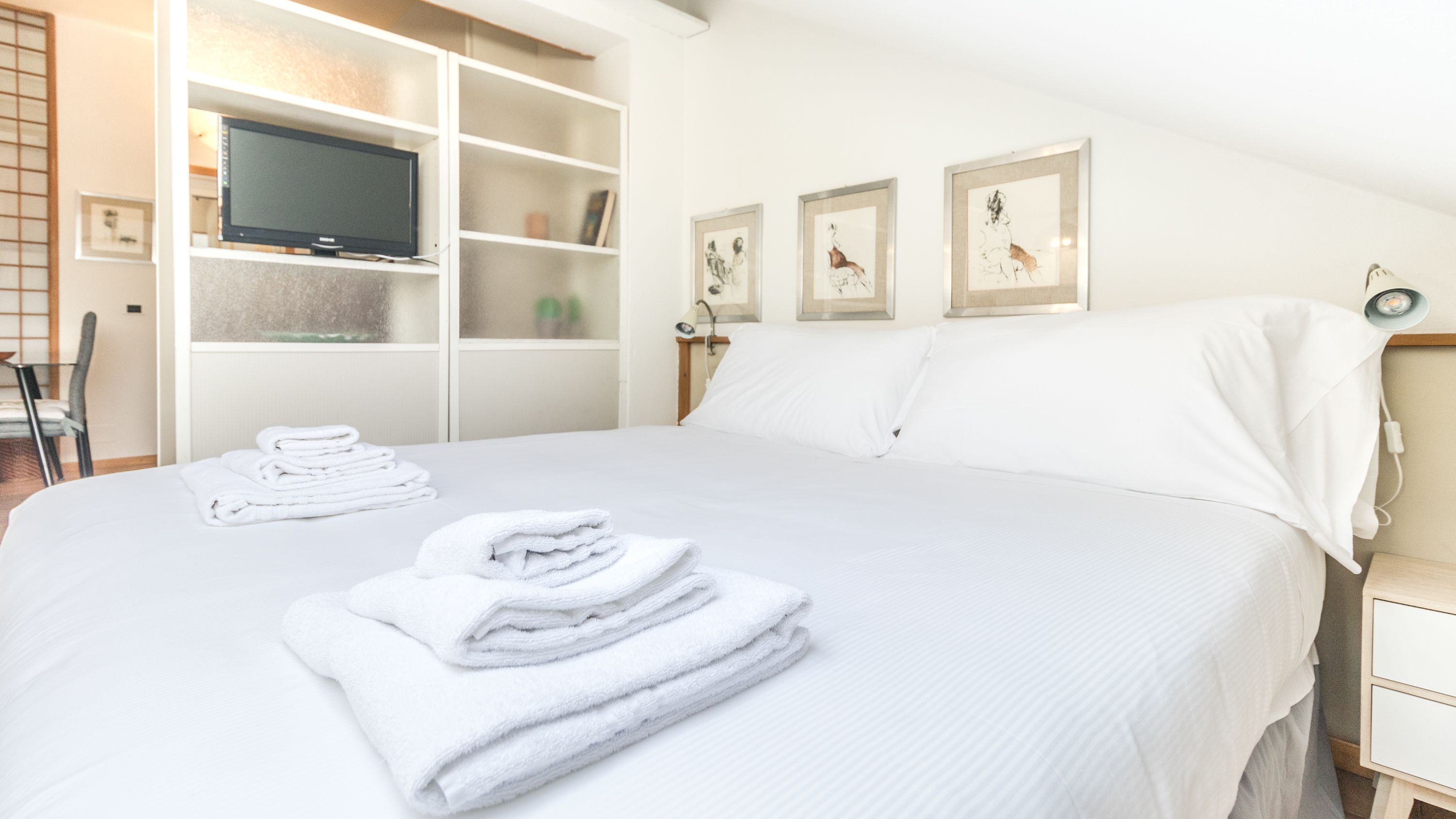 Appartamento (1 Bedroom) | 1 camera, ferro/asse da stiro, culle/letti per bambini (a pagamento)