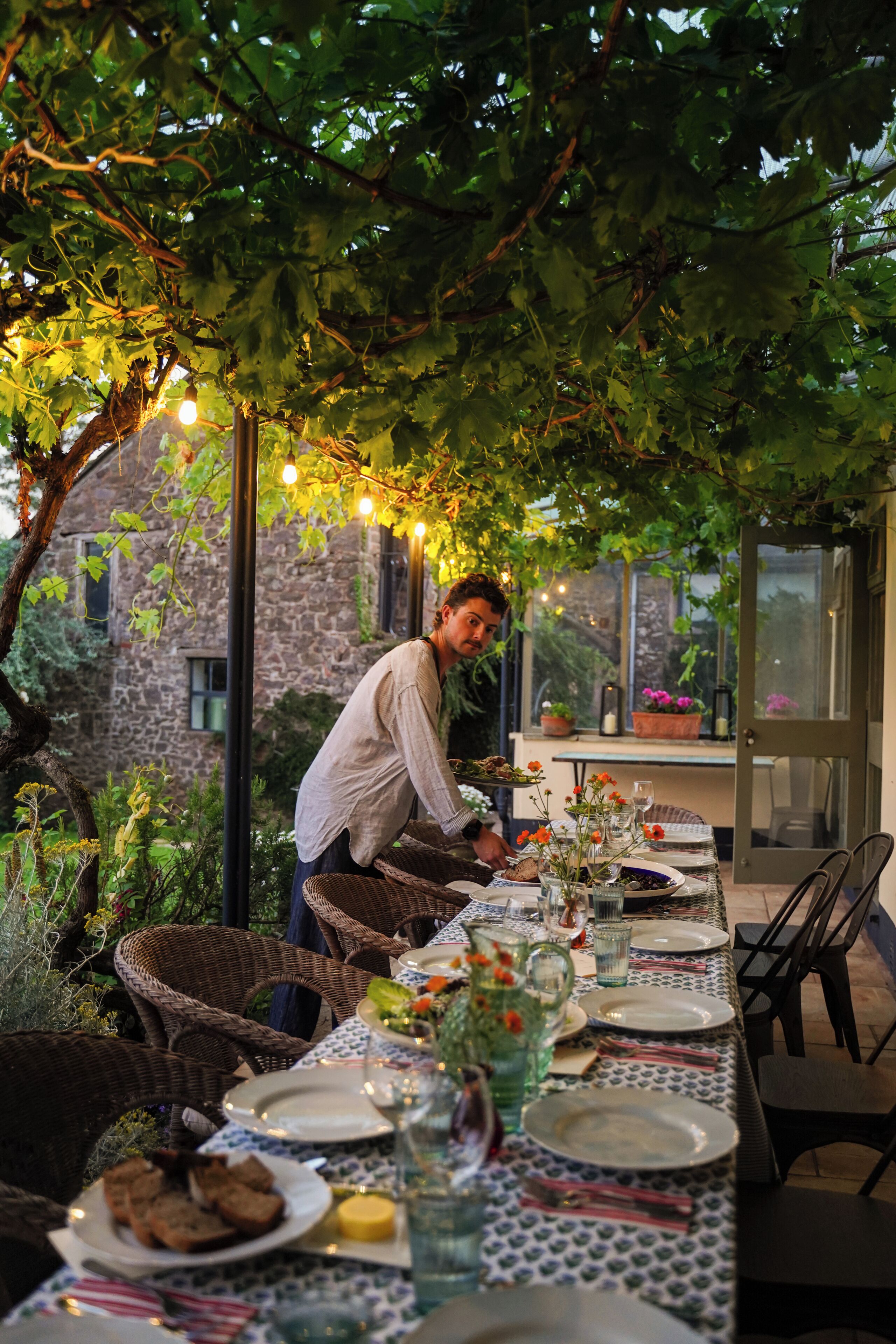 Outdoor dining