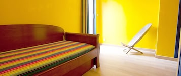 Twin Room (Mimosas) | In-room safe, individually decorated, individually furnished