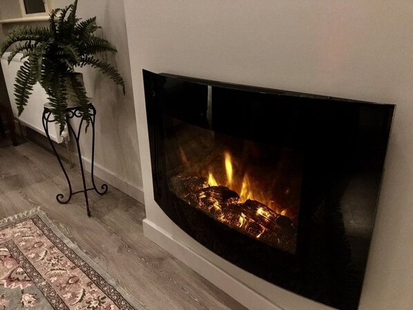 Chalet | Ruang tamu | 43 inci sebuah televisyen pintar dengan digital, TV, pemain DVD