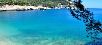 住宅からの避難所PUGNOCHIUSO真珠のガルガノ海からわずか数ステップで