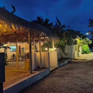 Façade de l’hébergement