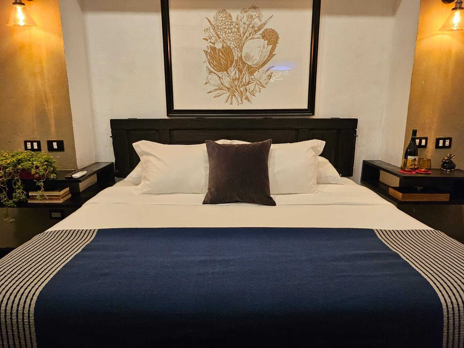 premium bedding, down duvets, in-room safe, individually decorated