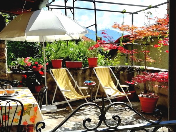 Restauration en plein air