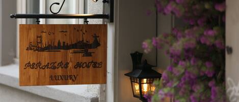 Fachada de la propiedad