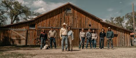 Façade de l’hébergement