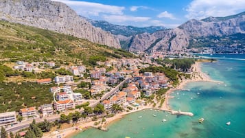 Liggestole, badehåndklæder