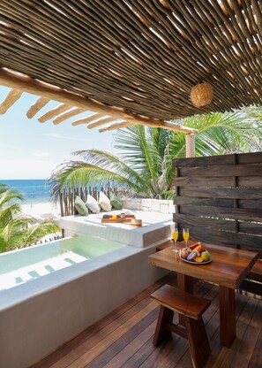 In-room dining - Hotel Ma'xanab (Tulum)