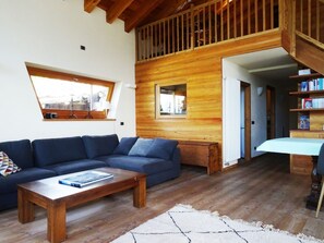 Een flatscreentelevisie