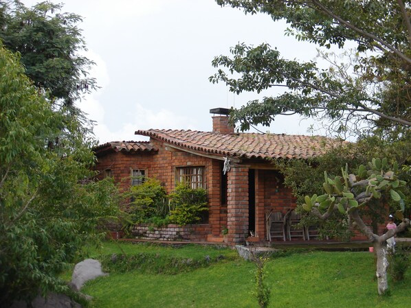 Voorkant van accommodatie