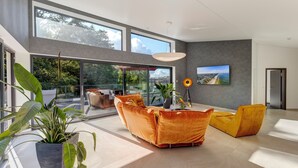 Loftsleilighet – exclusive | Oppholdsområde | Flatskjerm-TV