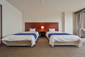 Twin Room, Ocean View | Free WiFi, bed sheets - Yunoko Umi to Yuyake (Minamata)