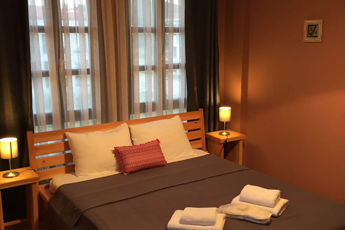 comfort double room, garden view | premium bedding, soundproofing, free wifi, bed sheets