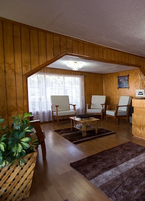 Sala de estar en el lobby
