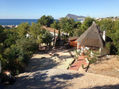 Chalet Altea with magnificent views of the sea and pool