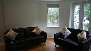 Smart TV, DVD player, books