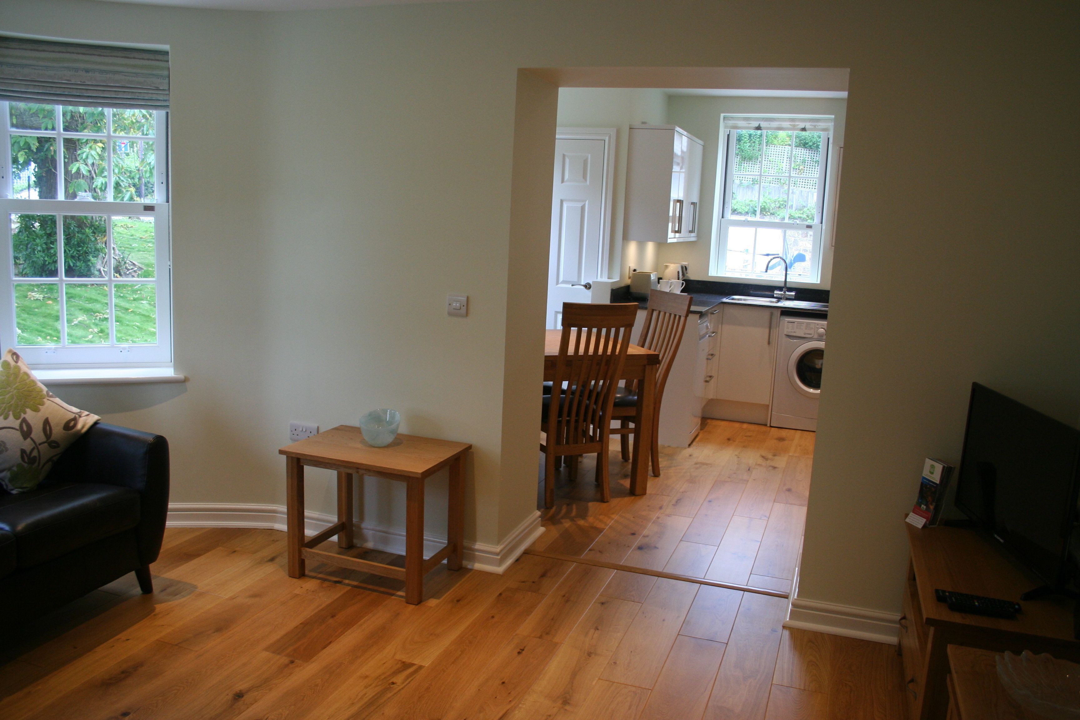 Smart TV, DVD player, books