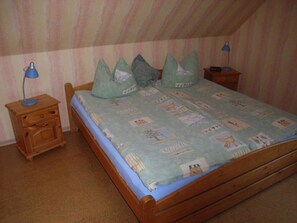 2 chambres, lit parapluie, Wi-Fi