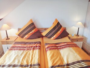 2 habitaciones, wifi gratis y ropa de cama 
