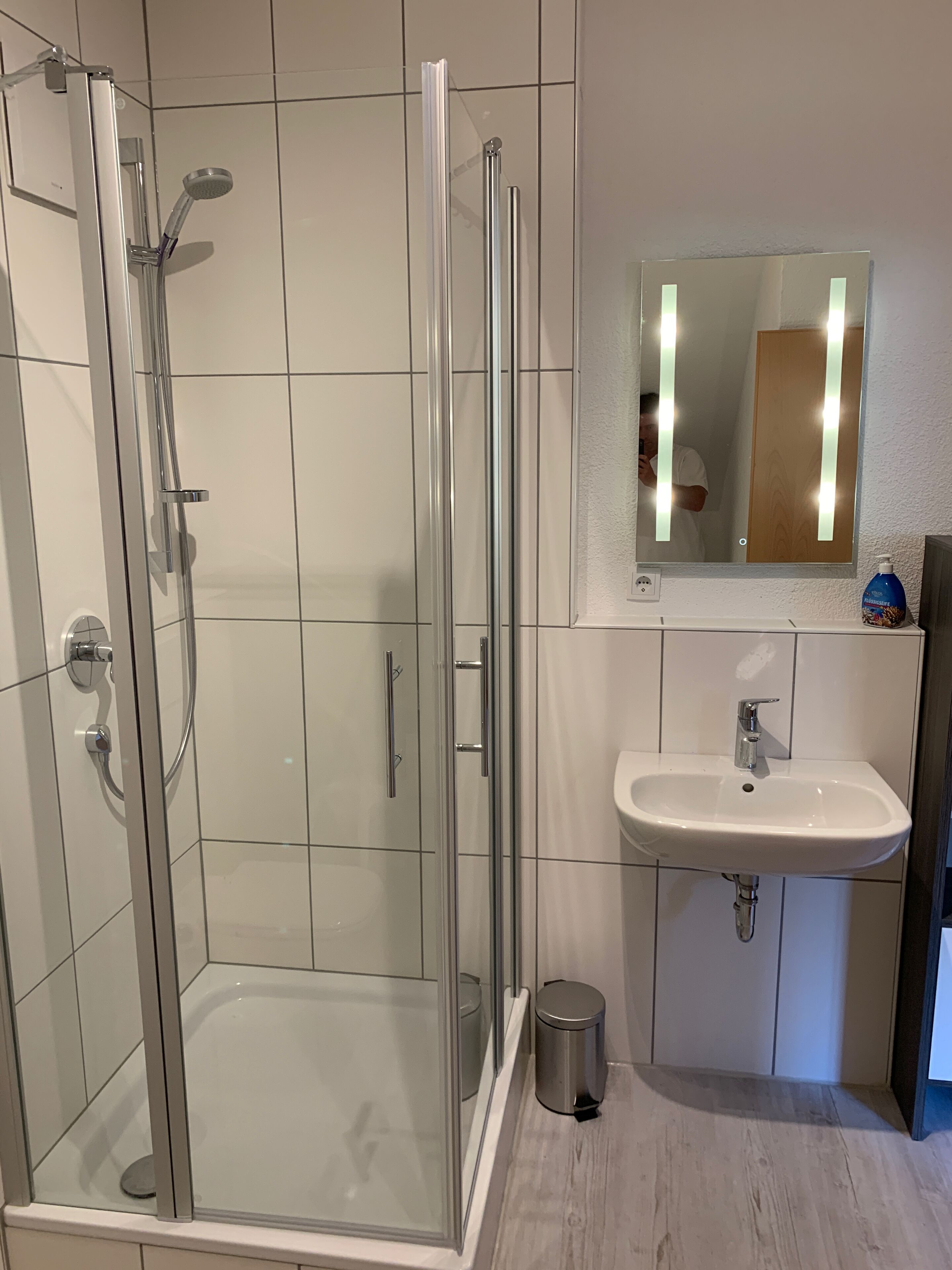 Towels, soap, toilet paper