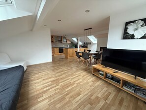 TV, DVD player, ping pong, toys - Apartment in Upper Bavaria near Ammersee, Augsburg, Munich and Garmisch (Vilgertshofen)
