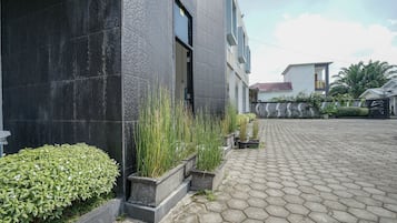 تفاصيل الفندق من الخارج