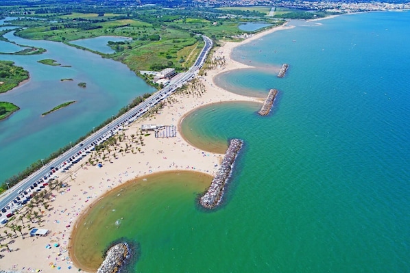 Beach nearby