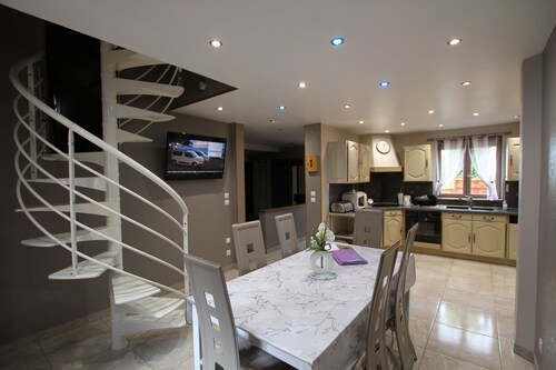 La Crieloise sea view 700 metres from the beach