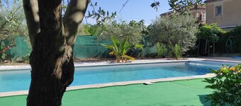 Haut de Maison with private pool