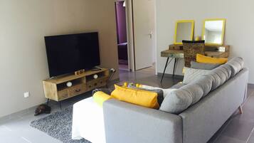 Una televisión, libros