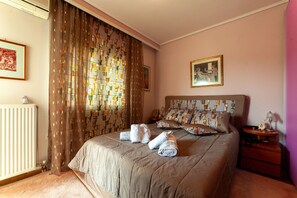 Luxury Villa | 4 bedrooms, Egyptian cotton sheets, premium bedding, down comforters - Villa Serenity (Kymi-Aliveri)