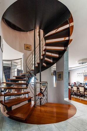 Luxury Villa | Living area | 59-inch flat-screen TV with digital channels, LED TV, Netflix - Villa Serenity (Kymi-Aliveri)