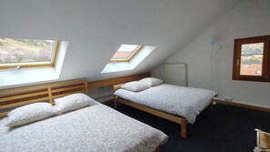 3 bedrooms, WiFi, bed sheets - Duplex avec vue au centre de Bussang (Bussang)