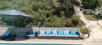 Aix en Provence (Célony) Panoramic view, quiet, Bastide 8 people