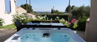 Vacation rental house with pool AUREILLE LS2-287