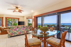 TV, DVD player, ping pong, stereo