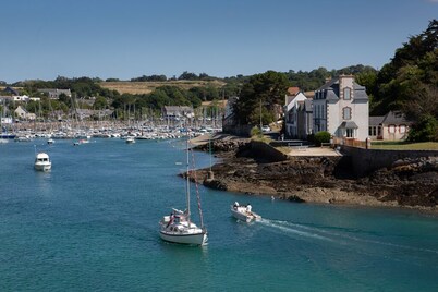 close to the casino beach