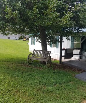 Terrace/patio - 85 a night, Cute, Clean, Quiet & Convenient (Mills River)