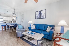 Smart TV - Grand Panama 1508 2Br Plus Bunk Area, Direct Gulf Front, Pet Friendly. (Panama City Beach)