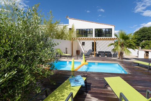 Villa T5 Contemporaine avec piscine à Montpellier