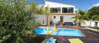 Villa T5 Contemporaine avec piscine à Montpellier