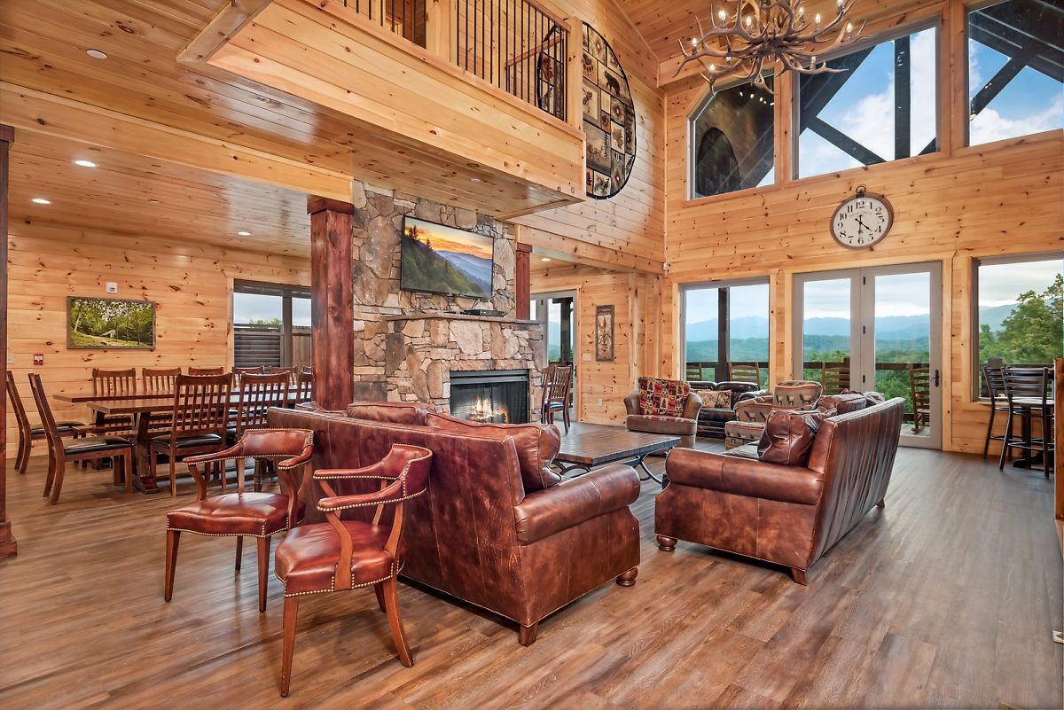 TV, fireplace, video games, DVD player