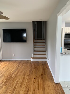 Enjoy a comfortable stay in this stylish space with a flat-screen TV and kitchen area.