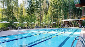Beheizter Pool, Schwimmbecken