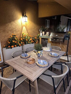 Restauration en plein air