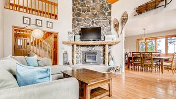 TV, video games, DVD player